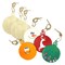 Wrapables Christmas Inspiration Wooden Ornament Hanging Tags (Set of 16)
